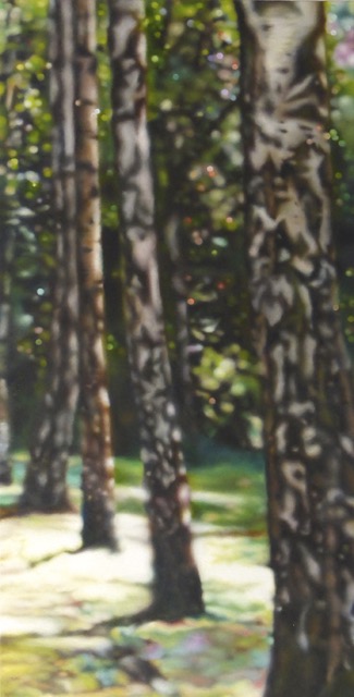 2001 · Öl auf Leinwand · 100 x 50 cm